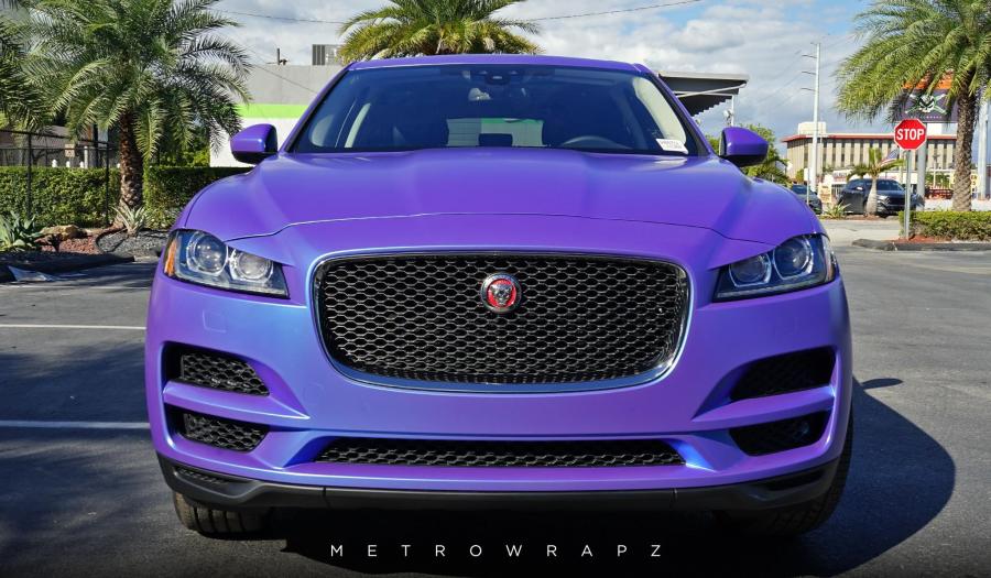  Jaguar F-Pace Electric Wave by MetroWrapz 2016 года  (фото 3 из 6)